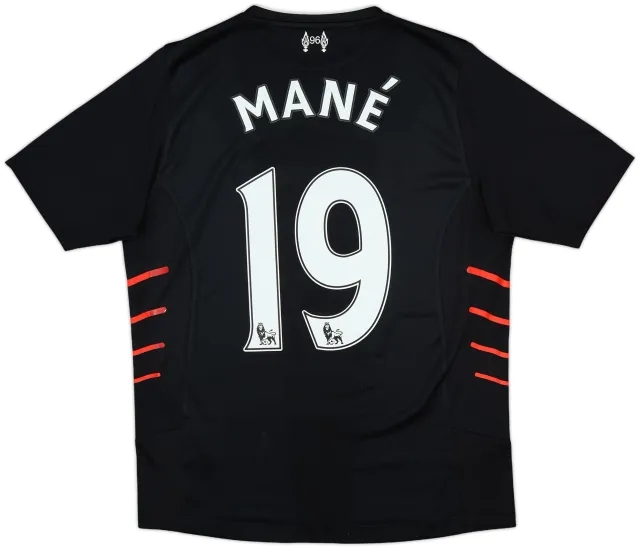 2016-17 Liverpool Away Shirt Mane #19 - 10/10 - (XL.Boys)