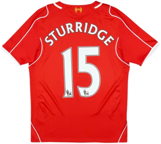 2014-15 Liverpool Home Shirt Sturridge #15 - 9/10 - (L.Boys)