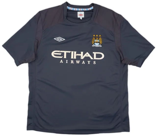 2010-11 Manchester City Umbro Training Shirt - 7/10 - (XL)