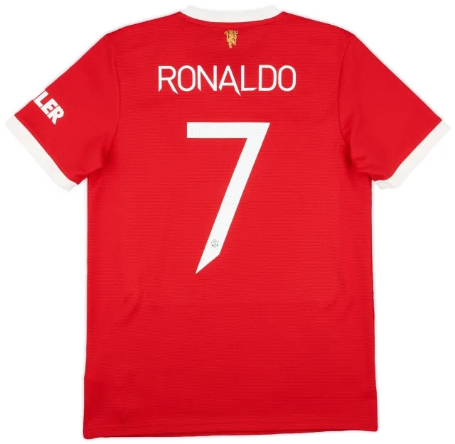 2021-22 Manchester United Home Shirt Ronaldo #7 - 10/10 - (M)