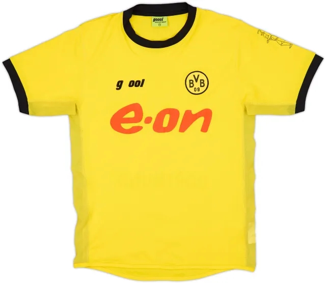 Home Borussia Dortmund Mens SS Home Shirt 2003/04