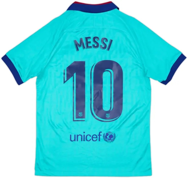 2019-20 Barcelona Third CL Shirt Messi #10 - 9/10 - (M)