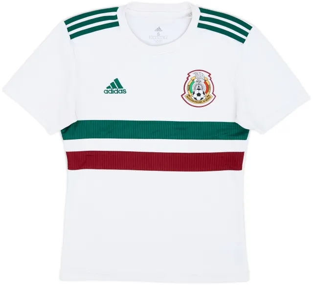 adidas Mexico Mens SS Away Shirt 2018