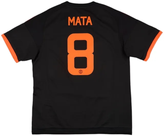 2015-16 Manchester United Third Shirt Mata #8 - 8/10 - (XL)