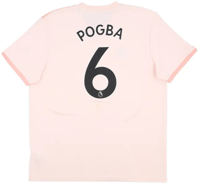 2018-19 Manchester United Away Shirt Pogba #6 - 9/10 - (XL)