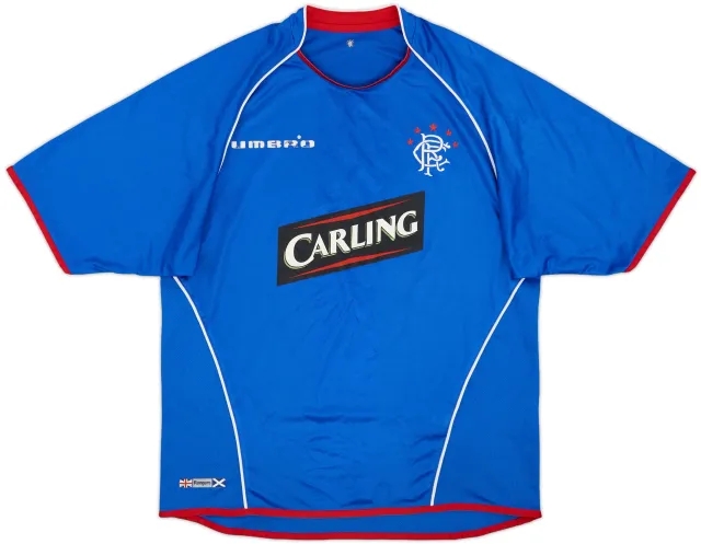 2005-06 Rangers Home Shirt - 4/10 - (L)
