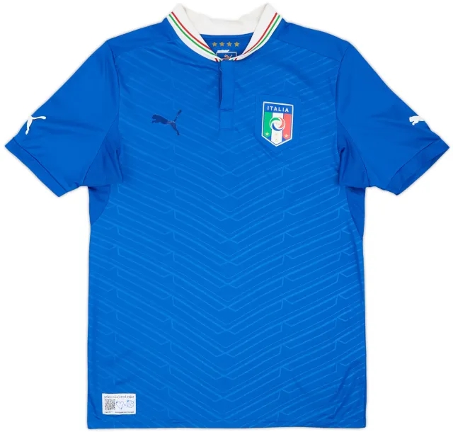 2012-13 Italy Home Shirt - 4/10 - (M)
