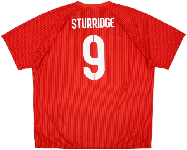 2014-15 England Away Shirt Sturridge #9 - 8/10 - (3XL)