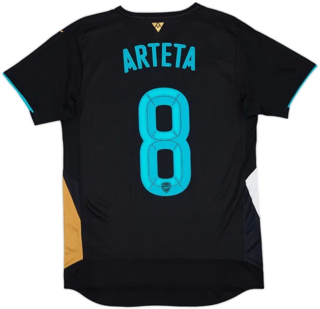 2015-16 Arsenal Third Shirt Arteta #8 - 8/10 - (S)