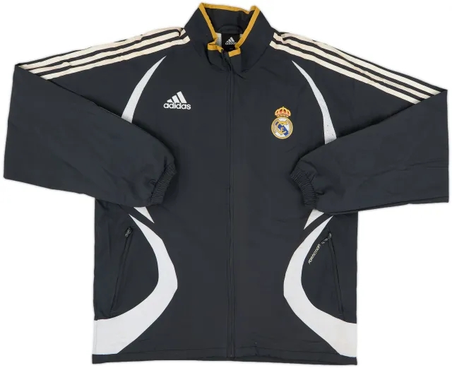 2006-07 Real Madrid adidas Track Jacket - 6/10 - (M)