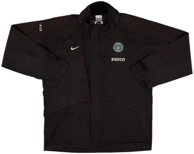 2006-07 Inter Milan Nike Hooded Rain Jacket - 9/10 - (M)