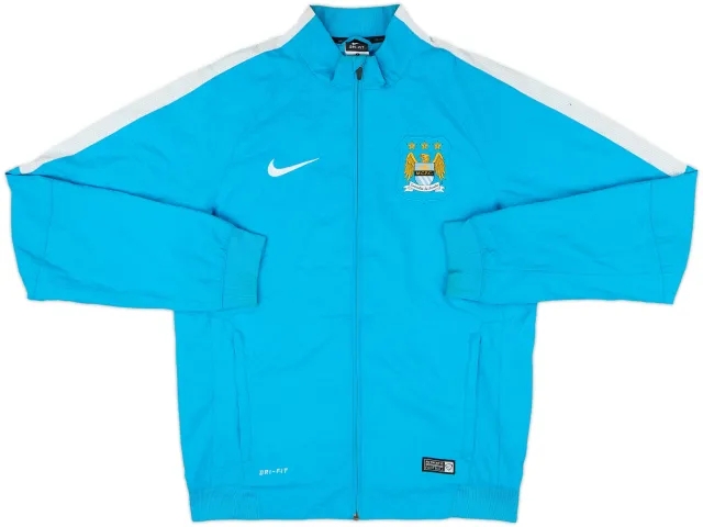 2014-15 Manchester City Nike Track Jacket - 6/10 - (S)