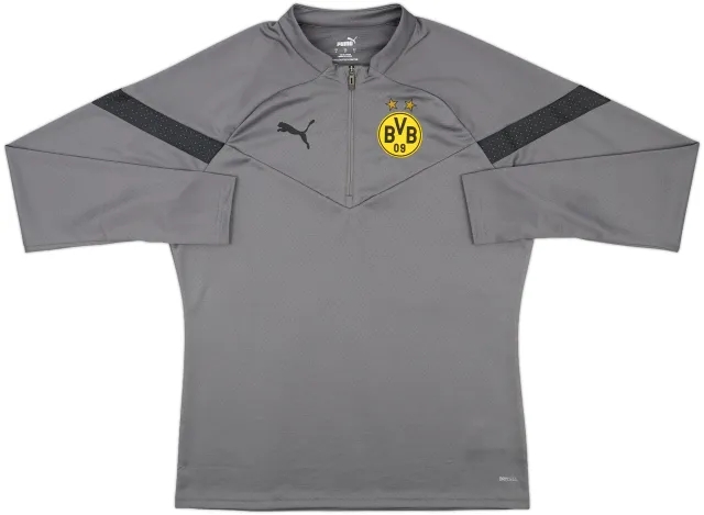 2022-23 Borussia Dortmund Puma 1/4 Zip Training Top - 10/10 - (L)