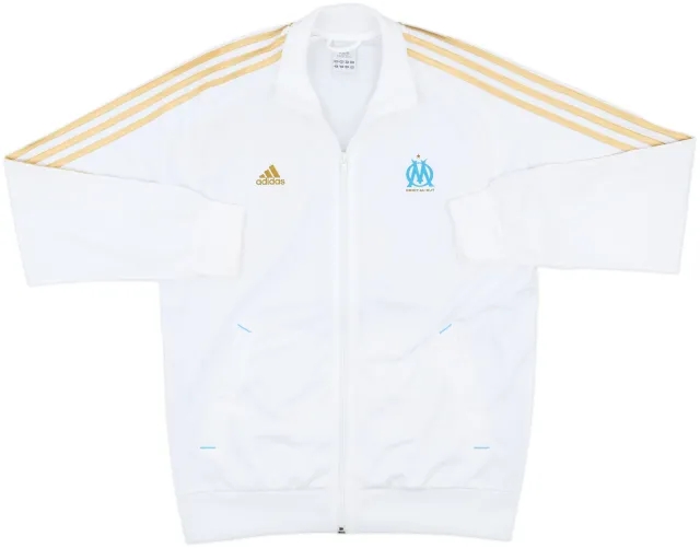2011-12 Olympique Marseille adidas Track Jacket - 7/10 - (M)