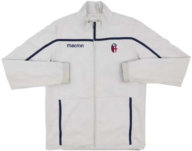 2012-13 Bologna Macron Track Jacket - 9/10 - (XL.Boys)
