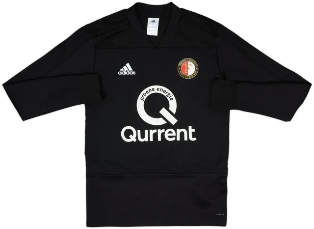 2018-19 Feyenoord adidas Sweat Top - 9/10 - (S)