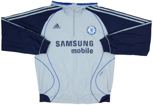 2006-07 Chelsea adidas Track Jacket - 9/10 - (L)