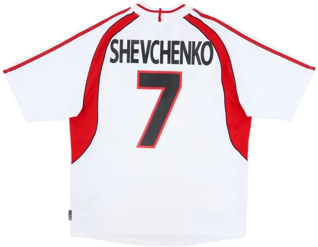 2000-02 AC Milan Away Shirt Shevchenko #7 - 6/10 - (L)