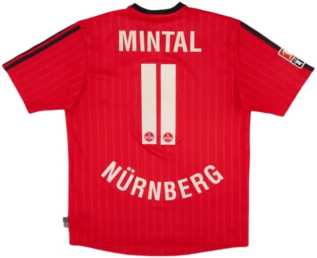 2004-05 Nurnberg Home Shirt Mintal #11 - 8/10 - (XL.Boys)