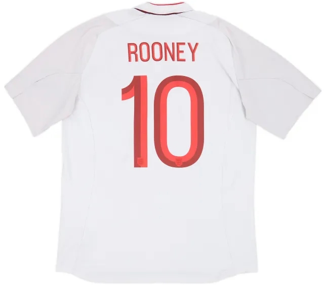 2012-13 England Home Shirt Rooney #10 - 5/10 - (L)
