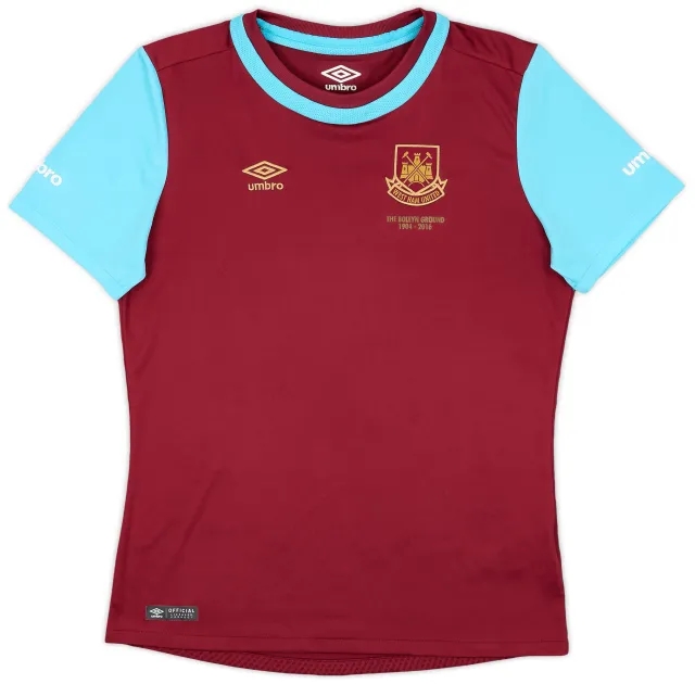 2015-16 West Ham 'Boleyn' Home Shirt - 9/10 - (XL.Boys)