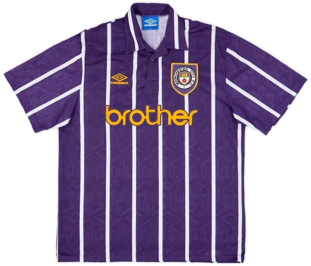 1993-94 Manchester City Away Shirt - 9/10 - (XL)