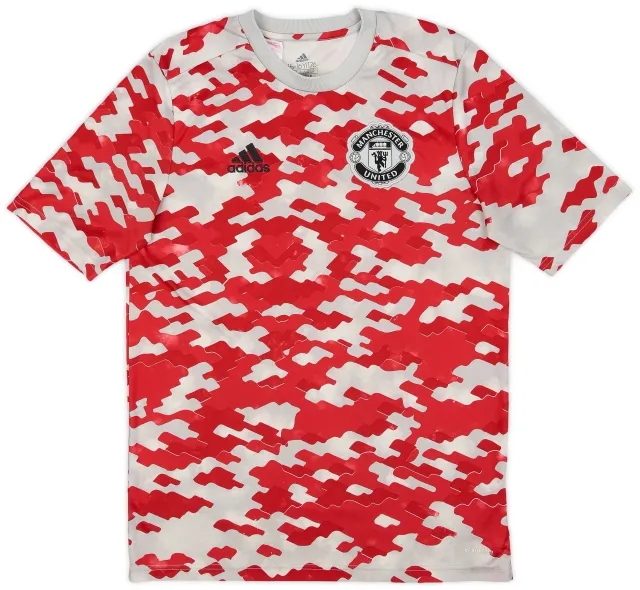 2021-22 Manchester United adidas Training Shirt - 7/10 - (XL.Boys)