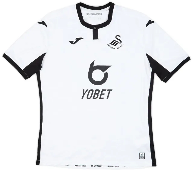 2019-20 Swansea Home Shirt - 9/10 - (M)