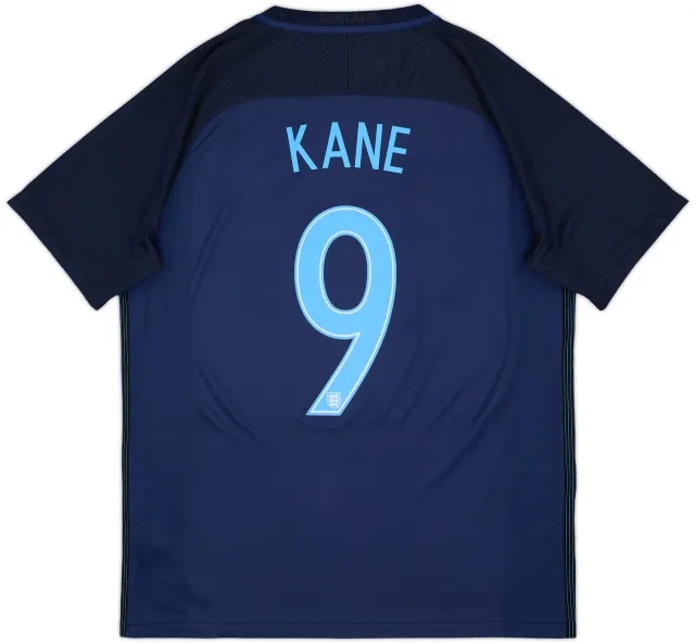2017 England Away Shirt Kane #9 - 8/10 - (L)