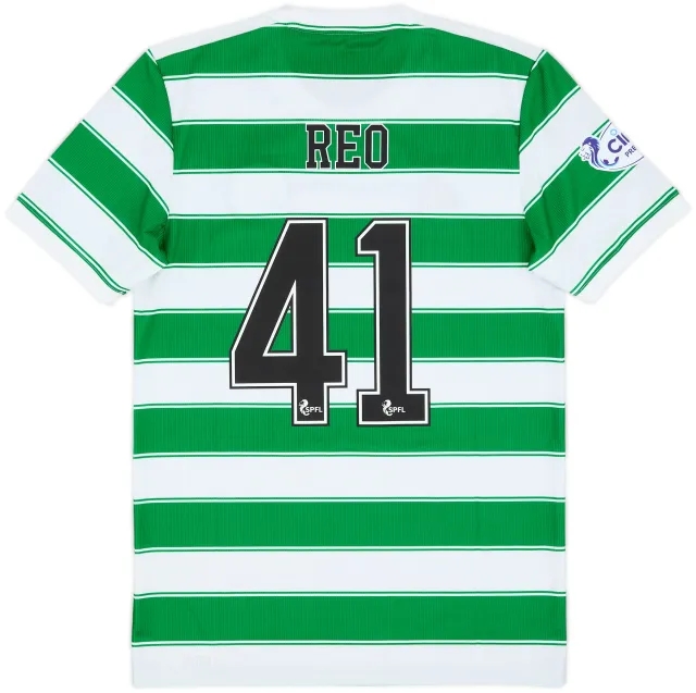 2021-22 Celtic Home Shirt Reo #41 - 3/10 - (S)