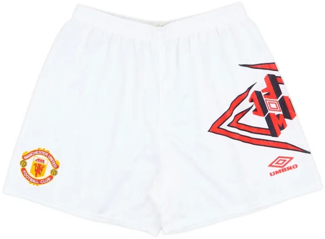1992-94 Manchester United Home Shorts - 9/10 - (L)