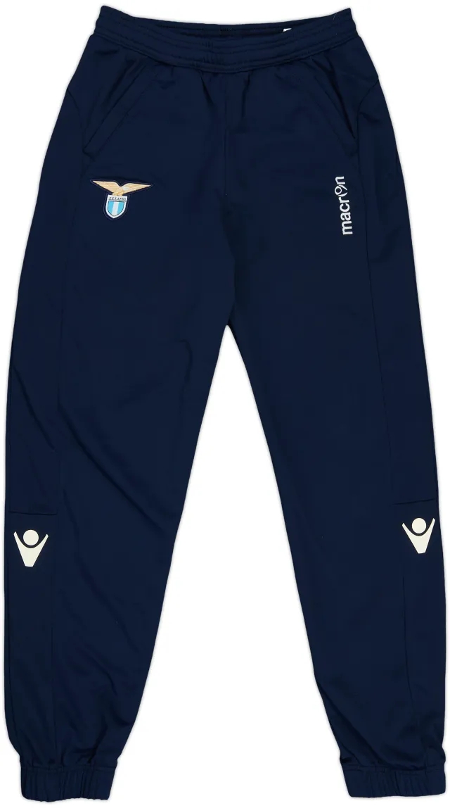 2015-16 Lazio Macron Track Pants/Bottoms - 9/10 - (L.Boys)