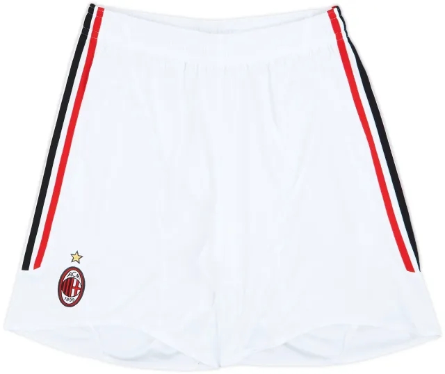2007-08 AC Milan Home Shorts - 9/10 - (XL)