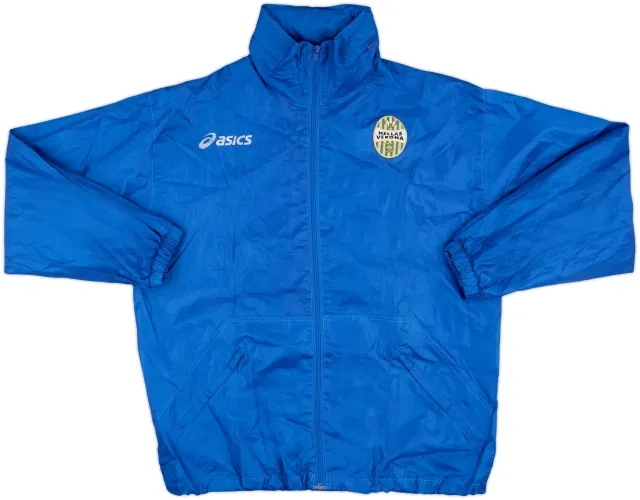 2006-07 Hellas Verona Asics Hooded Rain Jacket - 6/10 - (M)