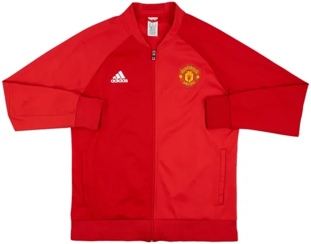 2016-17 Manchester United adidas Track Jacket - 6/10 - (XL)