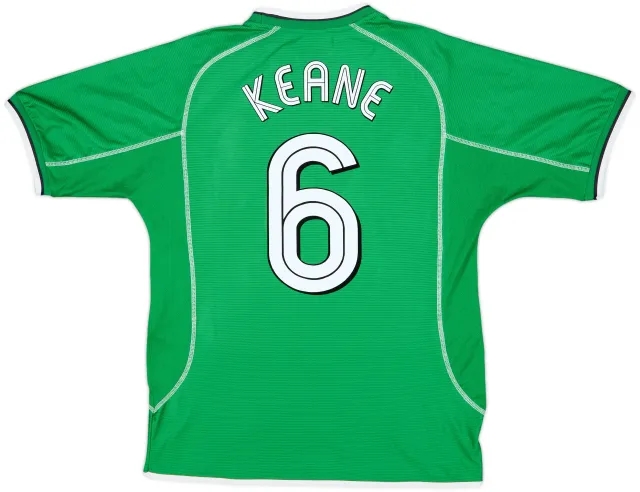 2001-03 Ireland Home Shirt Keane #6 - 6/10 - (M)
