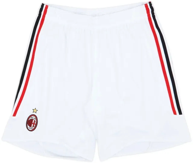 2007-08 AC Milan Home Shorts - 9/10 - (XL)