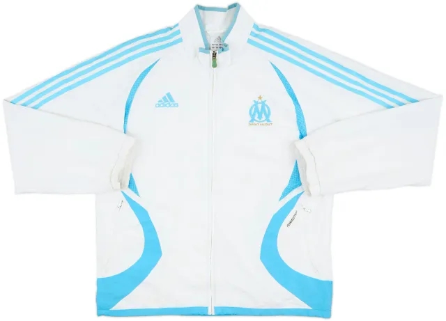 2006-07 Olympique Marseille adidas Track Jacket - 5/10 - (M/L)