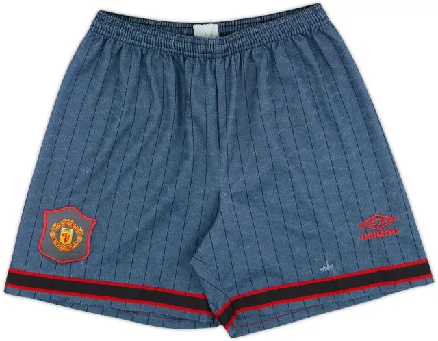 1995-96 Manchester United Away Shorts - 5/10 - (M)
