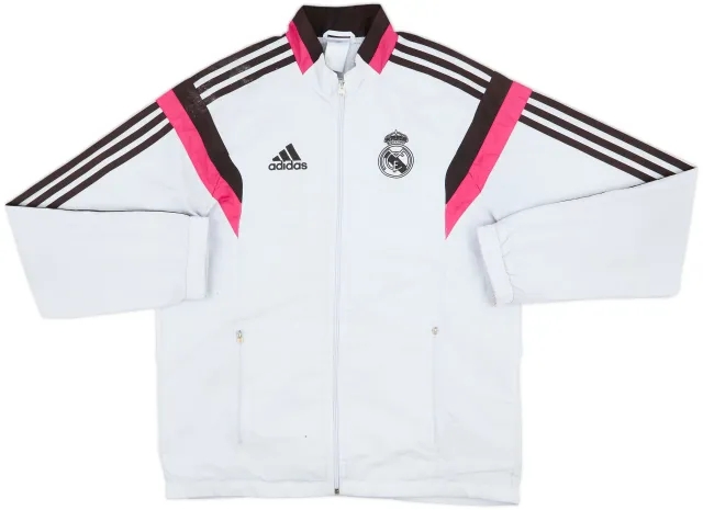 2014-15 Real Madrid adidas Track Jacket - 4/10 - (M)