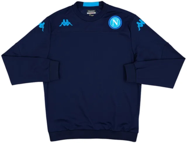 2015-16 Napoli Kappa Sweat Top - 9/10 - (L)