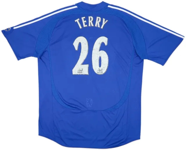 2006-08 Chelsea Home Shirt Terry #26 - 5/10 - (XXL)