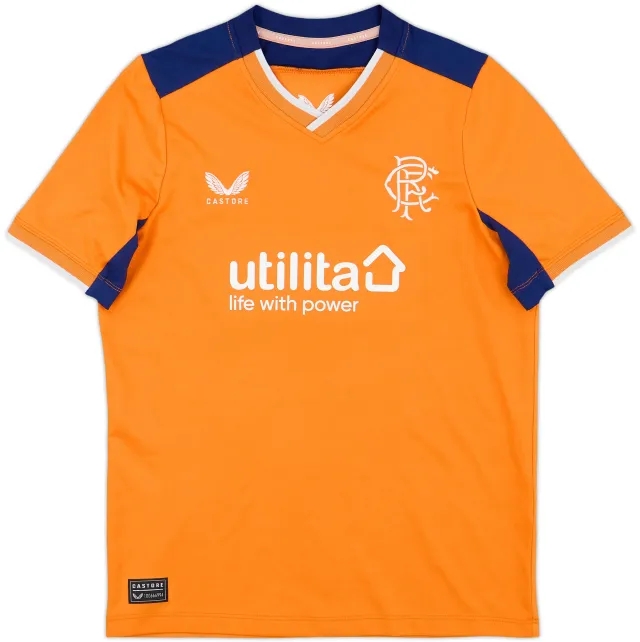 Castore Rangers Boys SS Third Shirt 2022/23