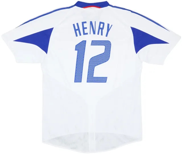 adidas France Mens SS Away Shirt 2004