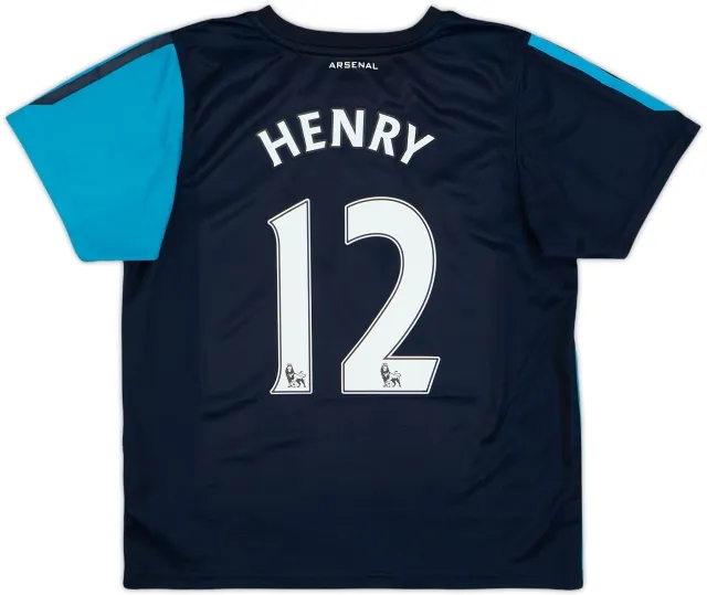 2011-12 Arsenal Away Shirt Henry #12 - 8/10 - (6-7 Years)