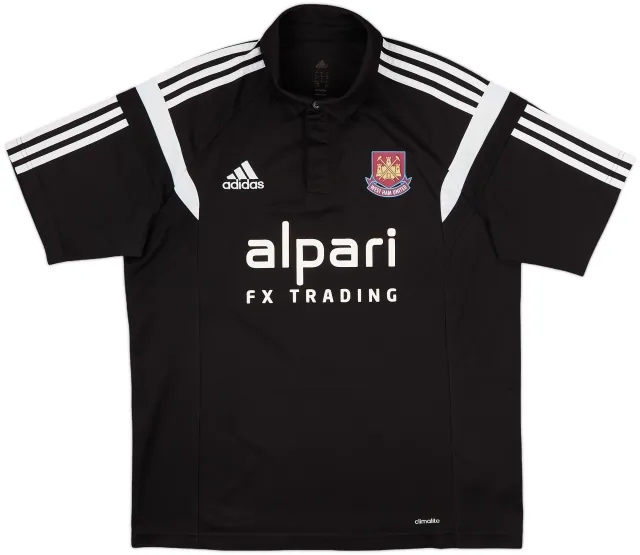 2014-15 West Ham United adidas Polo Shirt - 8/10 - (L)