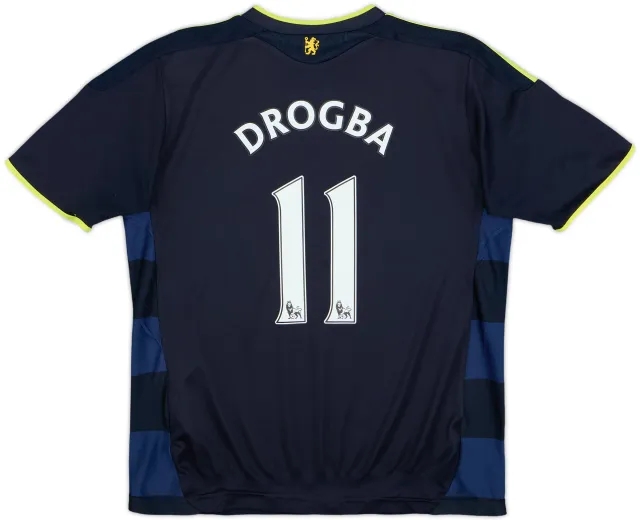 2009-10 Chelsea Away Shirt Drogba #11 - 8/10 - (S.Boys)