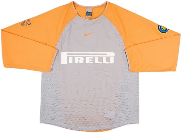 2001-02 Inter Milan Nike Training L/S Shirt - 9/10 - (S)