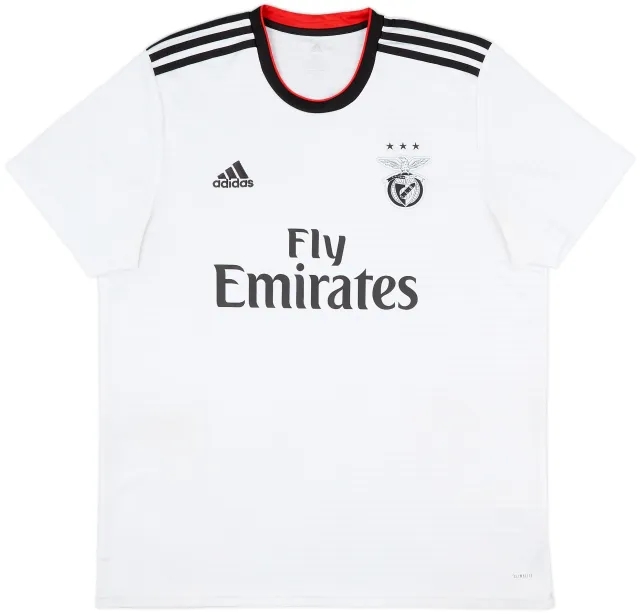 2018-19 Benfica Away Shirt - 7/10 - (XL)