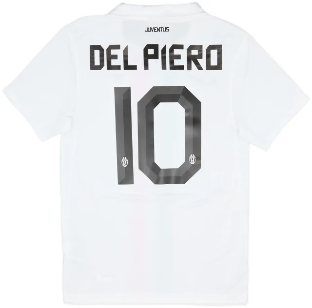 2010-12 Juventus Away Shirt Del Piero #10 - 8/10 - (S)